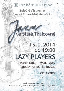 jazz ve stare tkalcovne lazy players