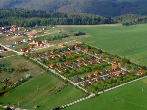 Letecká fotografie pozemku Babice nad Svitavou
