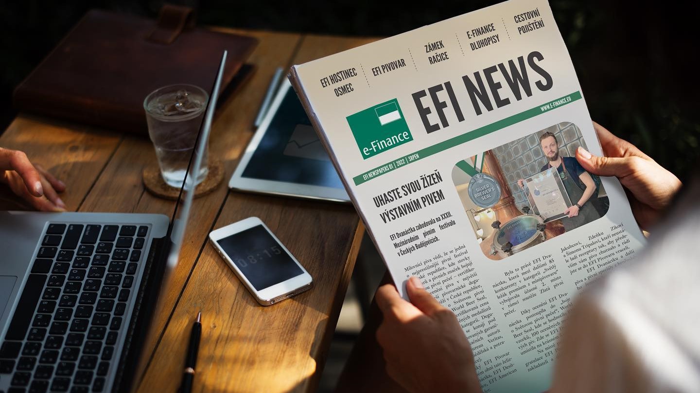 Naše první noviny – EFI NEWS!