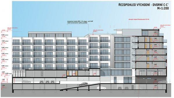 Výstavba 3. etapy eFi Palace bude v roce 2023 pokračovat