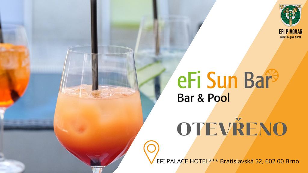 eFi Sun Bar & Pool je otevřen