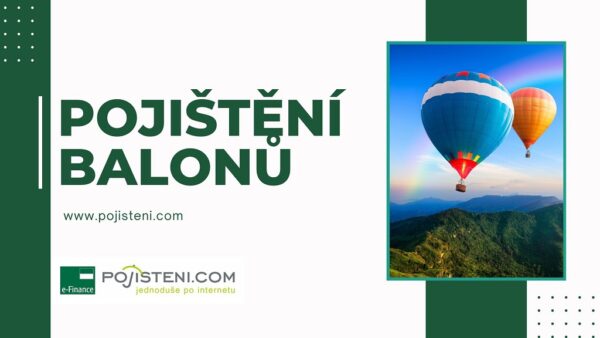 Pojištění balonů u Pojištění.com