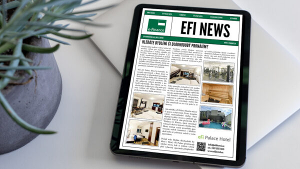 Srpnové vydání EFI NEWS