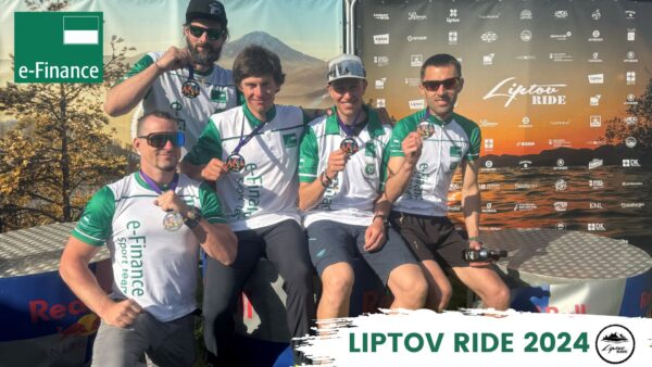 e-Finance Sport Team na Liptov Ride 2024