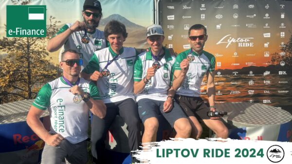 Bronzový úspěch e-Finance Sport Teamu na Liptov Ride 2024