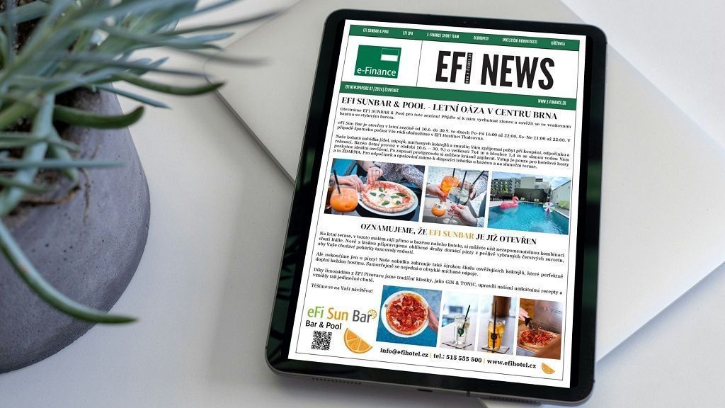 Červencové EFI NEWS 2024