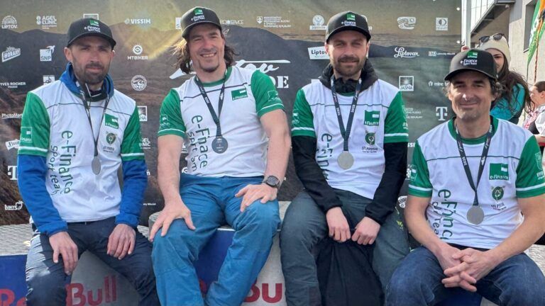 Bronzový e-Finance Sport Team na Liptov Ride 2025