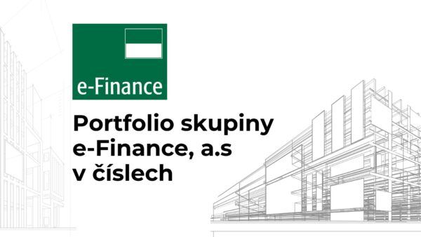 Portfolio skupiny e-Finance v číslech