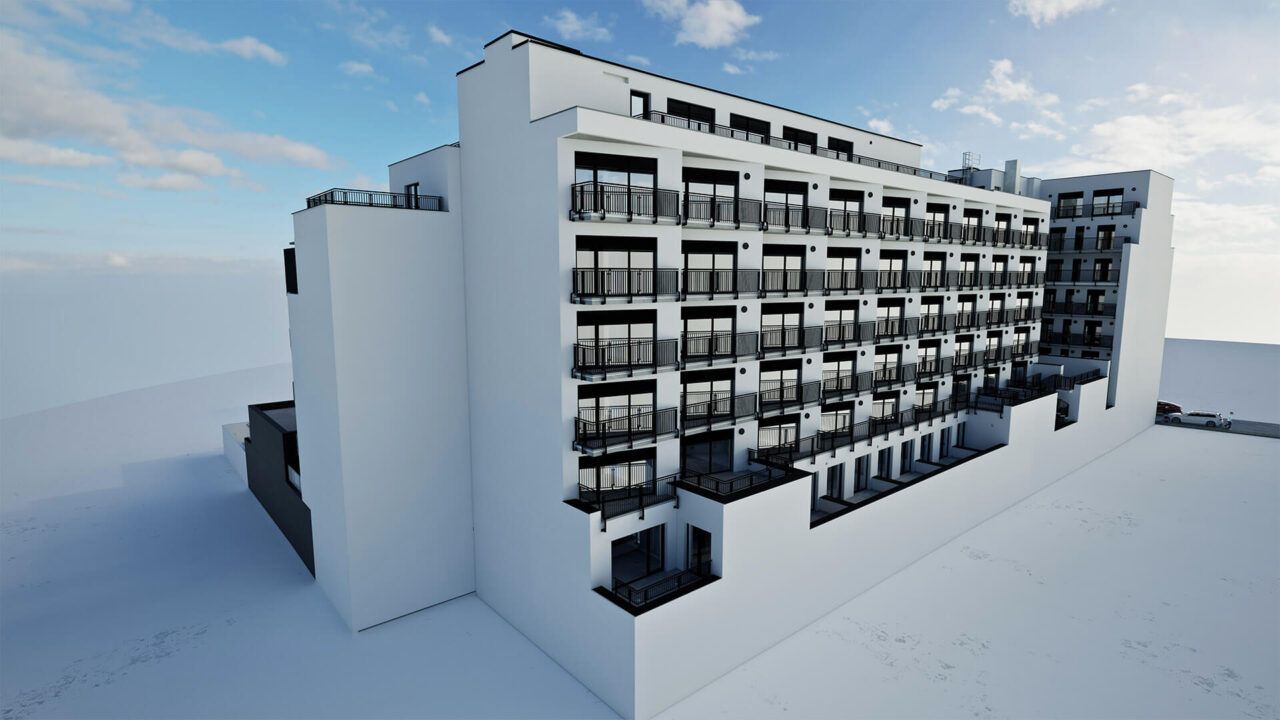 Projekt Bratislavská 56 - balkóny