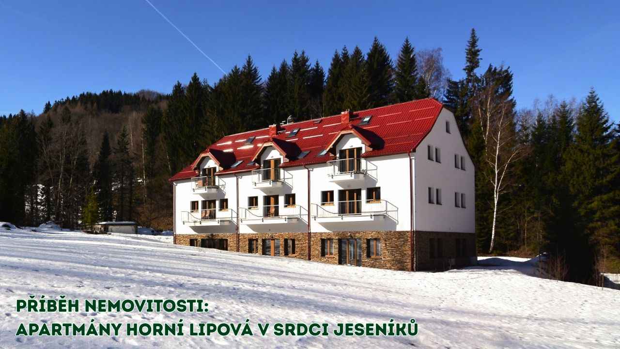 Apartmány Horní Lipová v Jeseníkách – horský apartmánový dům