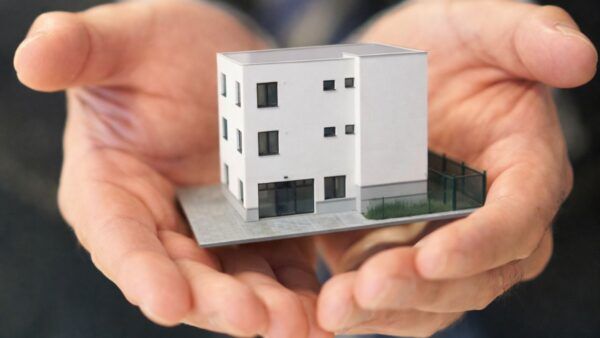 Maketa bytového domu Bílovice nad Svitavou jako investiční nemovitost