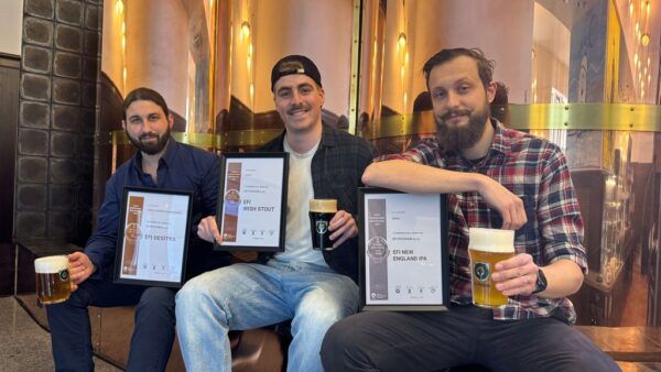 EFI Pivovar zabodoval na Mezinárodním pivním festivalu. Z Litoměřic si veze stříbro a dva bronzy