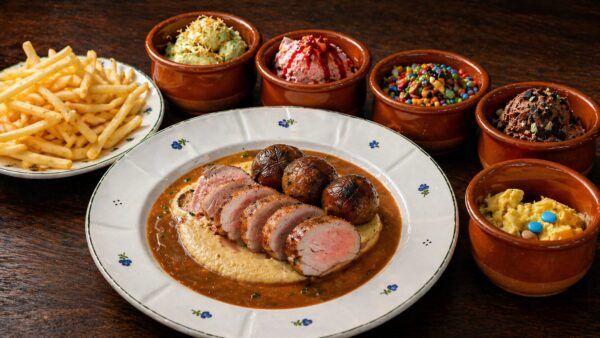 Gastro menu v EFI SPA Hotelu