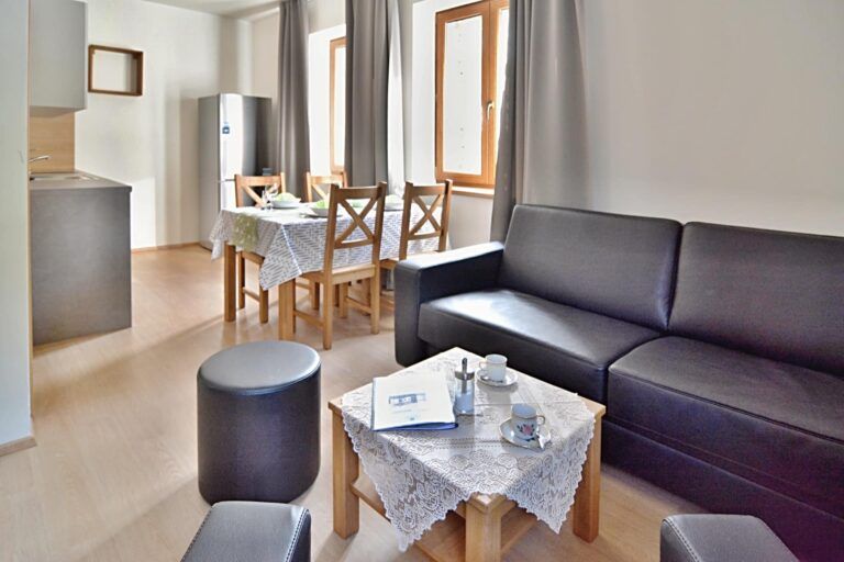 Obývací pokoj apartmánu