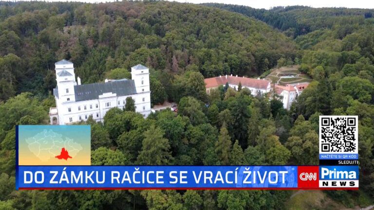 Reportaz o Zamku Racice na TV Prima
