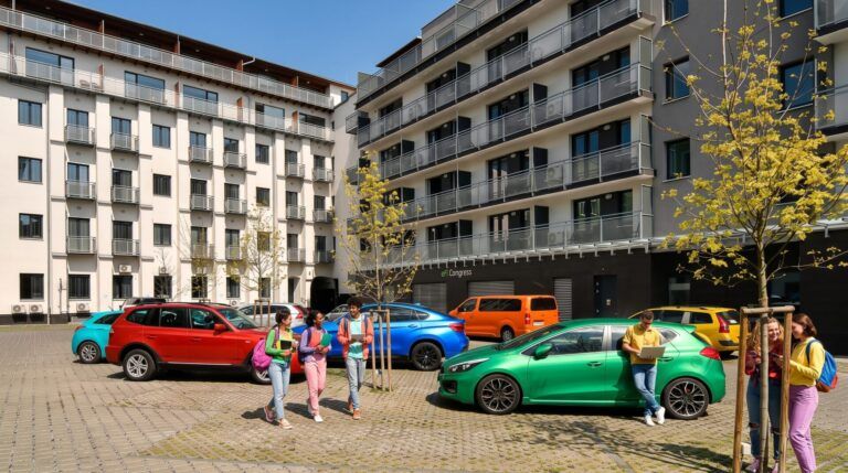 Ubytování pro studenty v Brně v areálu EFI Palace