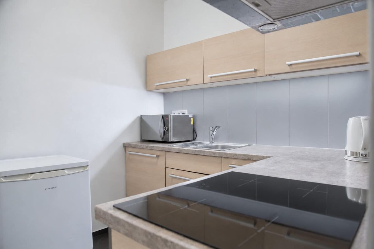Küche 6 — Apartment Deluxe mit 3 Schlafzimmern