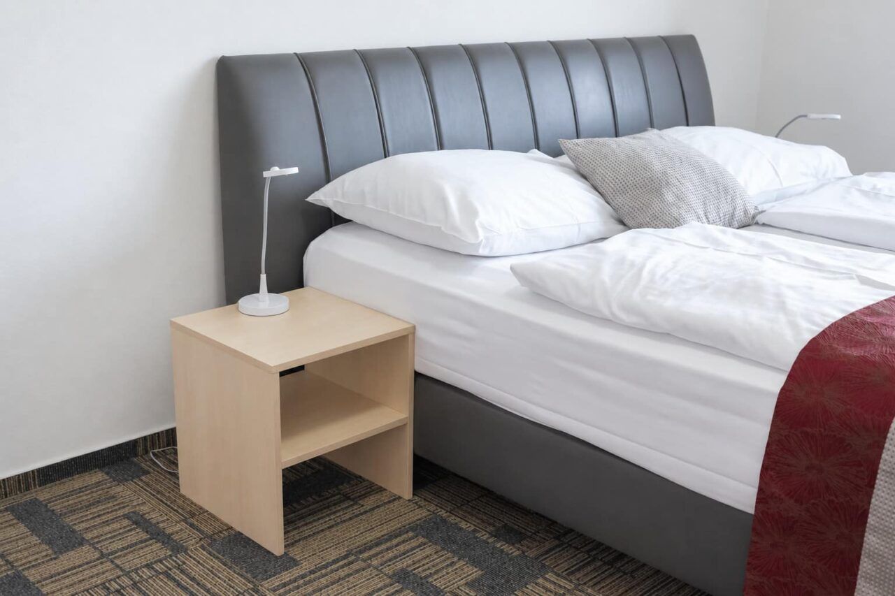 Schlafzimmer 1 — Apartment Deluxe mit 3 Schlafzimmern
