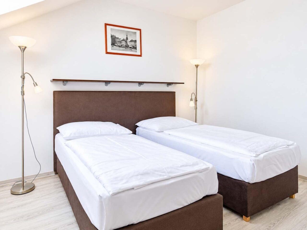 Schlafzimmer 3 — Zweigeschossiges Apartment Deluxe mit Terrasse
