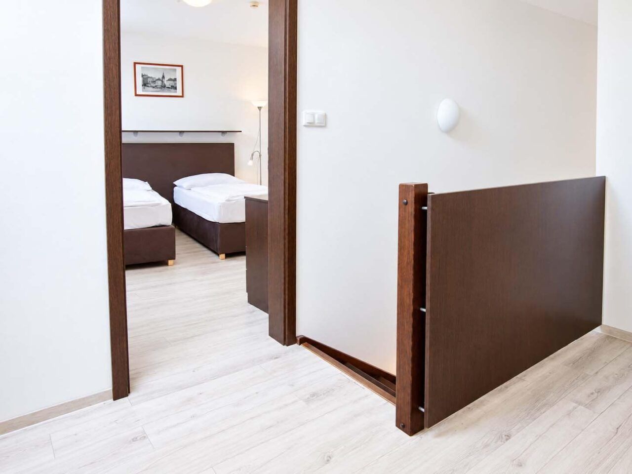 Flur 3 — Zweigeschossiges Apartment Deluxe mit Terrasse