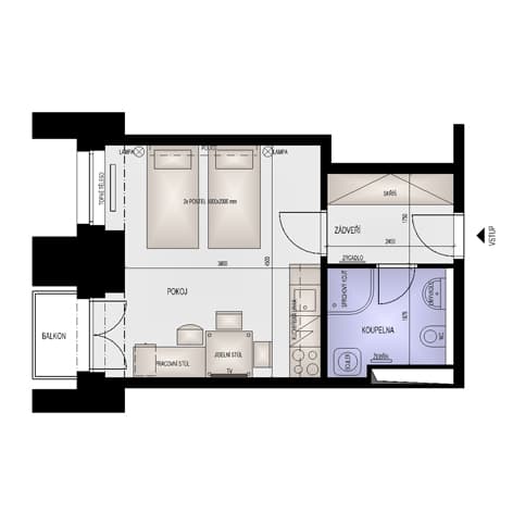Floor plan A-210