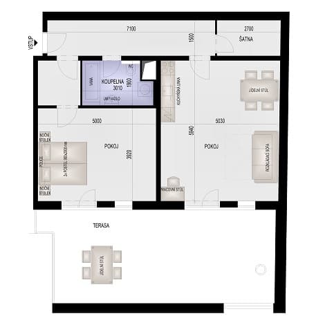 Floor plan B-218