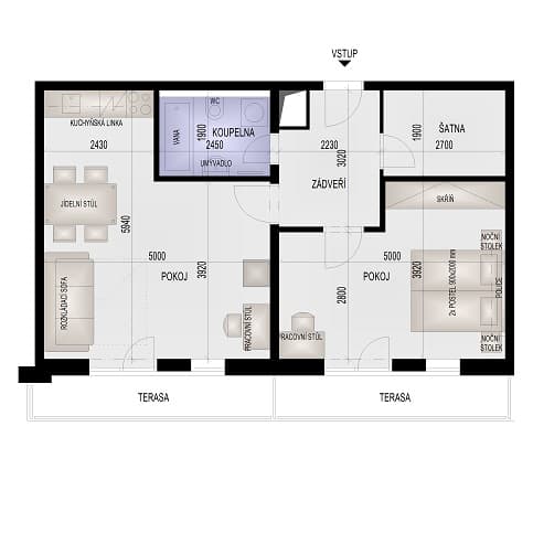 Floor plan B-516
