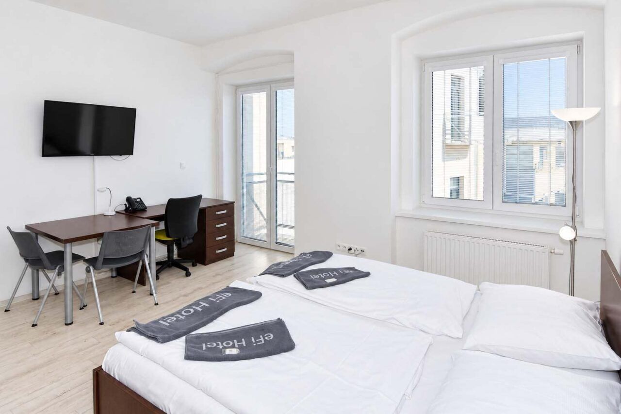 Living room 16 — Standard apartment with balcony