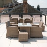 Střešní terasa EFI SPA Hotelu_posezení