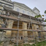 Oprava fasády na Zámku Račice (3)