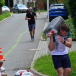 e-Finance Sport Team - RunRally - překážka - barely s vodou