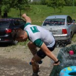 e-Finance Sport Team - RunRally - překážka - nádrž plná vody