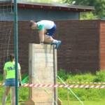 e-Finance Sport Team - RunRally - překážka - stěna