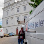 režisér Jiří Strach natáčí film Máma na Zámku Račice