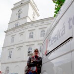 režisér Jiří Strach natáčí film Máma na Zámku Račice