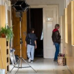 režisér Jiří Strach natáčí film Máma na Zámku Račice