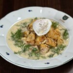 Koprovka s knedlíky ve vajíčku