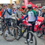 Biker Ondra Fojtík na startu