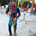 Freerider Roman Fišnar po dojezdu