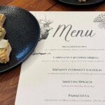 Menu na firemní akci v Konírně