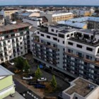 EFI Palace komplex přístavba pohled jihozápadní pohled