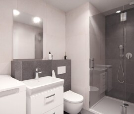 Vizualizace interiéru bytu, výstavba bytů v Břeclavi Vizualizace interiéru bytu, výstavba bytů v Břeclavi