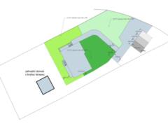 Prodej bytového domu se třemi byty a s menším zahradním domkem v Bílovicích nad Svitavou