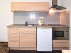 Pronájem luxusního zařízeného bytu 1+kk s balkonem a klimatizací, 35 m2