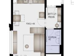 EFI Residence Holzova 28, novostavba 1+kk v Brně-Líšni