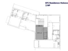 EFI Residence Holzova 28, novostavba 1+kk v Brně-Líšni