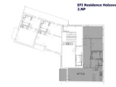 Prodej novostavby kompletně vybaveného, zařízeného, třípokojového bytu o výměře 81,8 m2