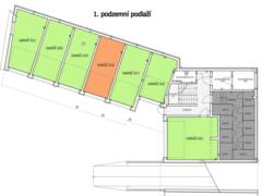 Prodej garáže v osobním vlastnictví Brně Líšni na ulici Holzova