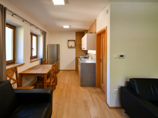 Prodej horského apartmánu 2+kk, 54,09 m2, balkon a parkování, Horní Lipová