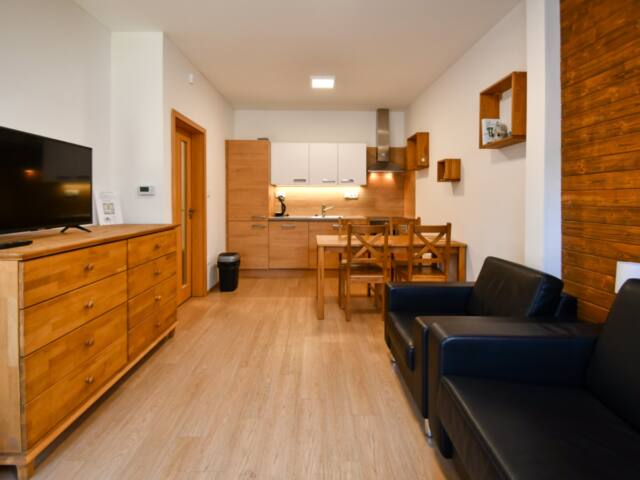 Prodej horského apartmánu 2+kk, 44,10 m², balkon a parkování, Horní Lipová